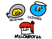 The Cast (my friends)