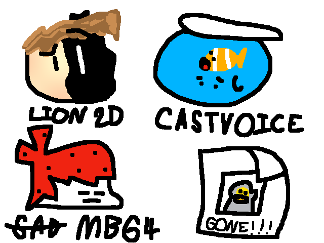 The new Cast (Delta left us)