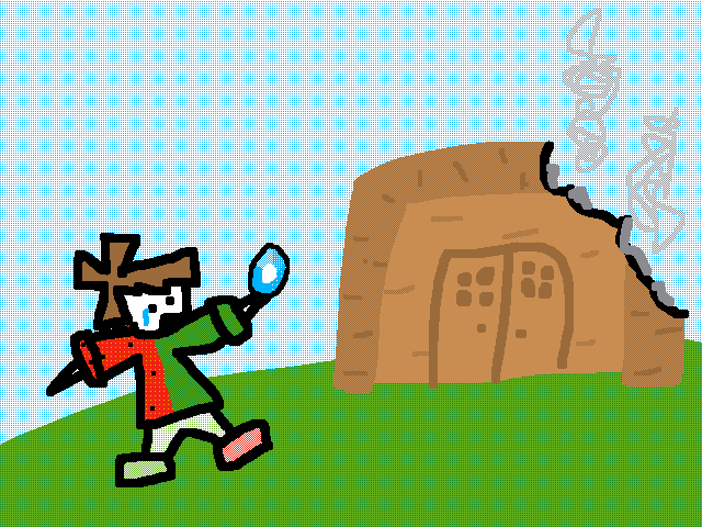 SWAG SMP: Diamonds and a burnt house