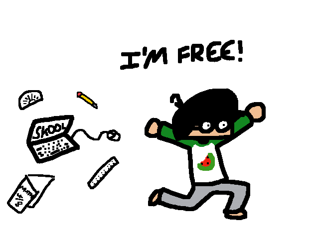 My summer starts in a week...