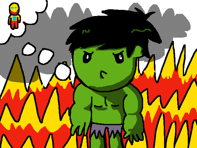 Cute Hulk