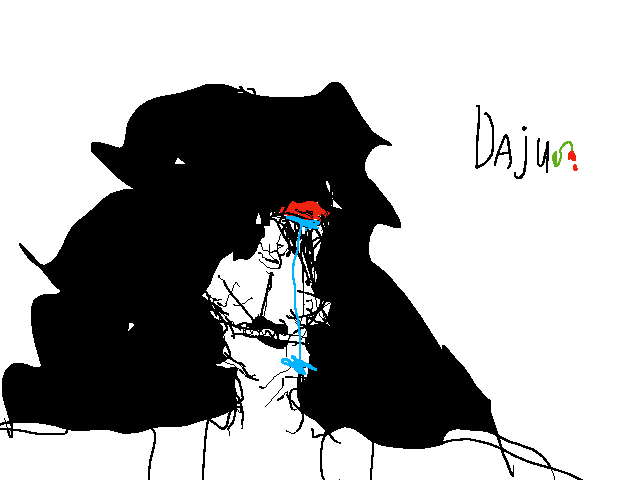 Left hand drawing