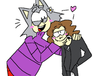 Me and my character lolll