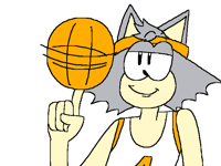 Lazy basketball animation
