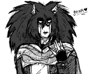 Hedgehog goth🤤🖤