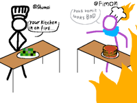 Cooking battle collab