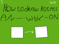 -Tutorial- How to draw rotate animation