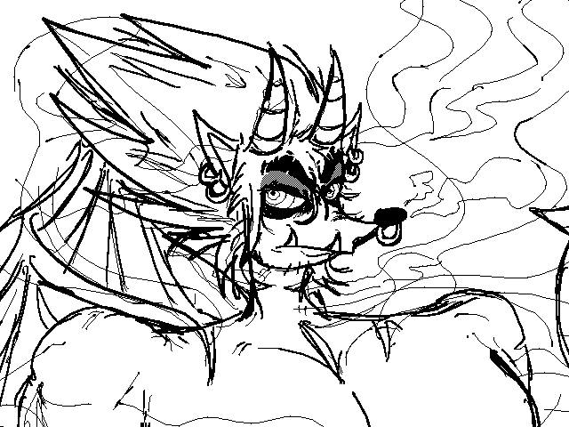 Firemy the hedgehog demon
