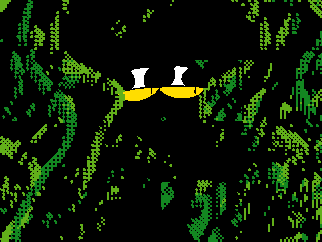 «Wow, a low-budget forest»
