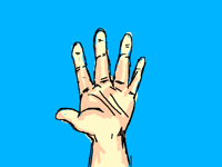 Lazy hand