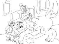 Little Red Riding Hood (idk im bored)