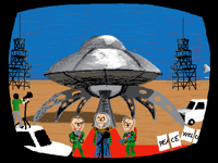 Mars attacks, earth responds this time!