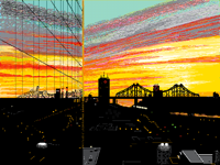 Sunrise in Montréal