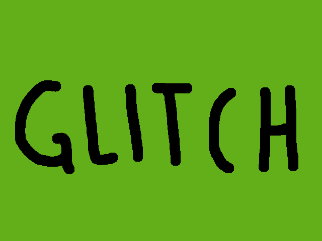 How to make something look like it’s glitching.