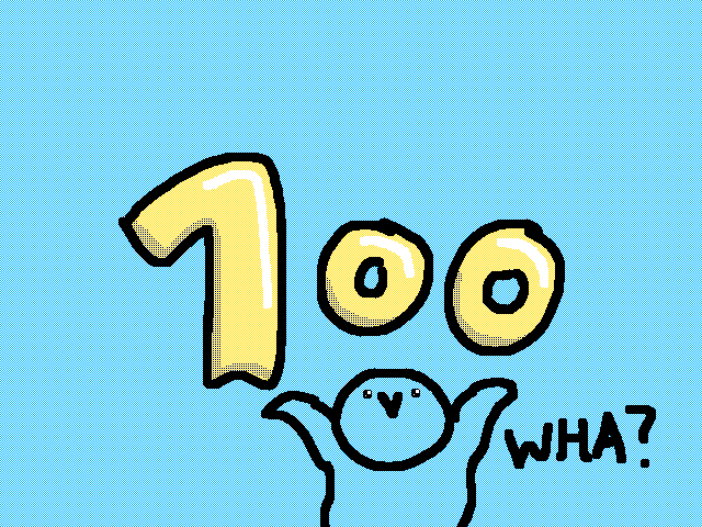 I can now post 100 animations!