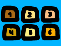 Skin tones