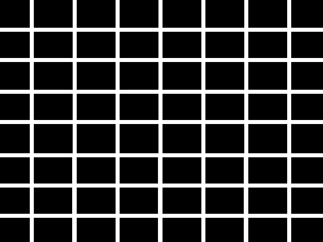 Grid + optical Illusion