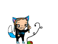 Colab with catfox