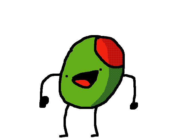 Olive dancing.