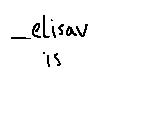 @_elisav is EVERYWHERE!
