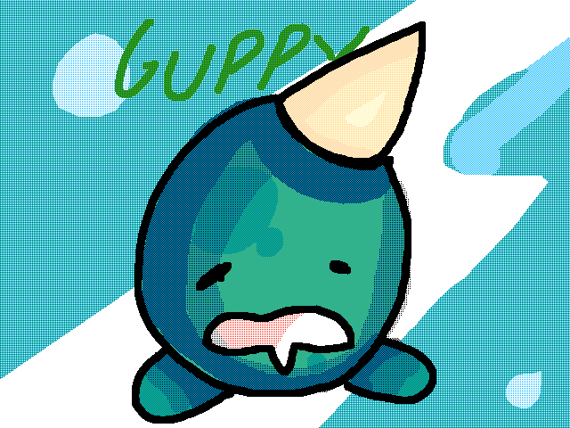 say hello to guppy