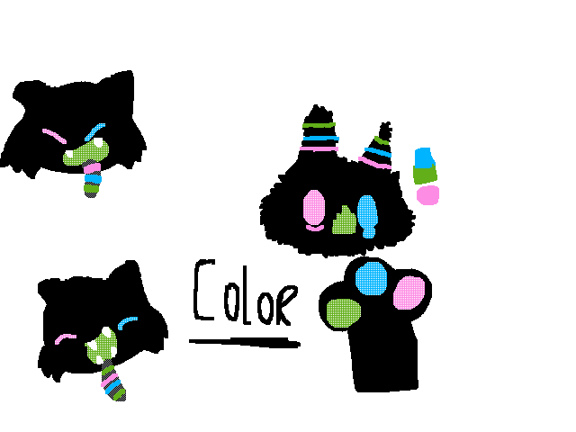 New oc  𝚌𝚘𝚕𝚘𝚛 𝚌𝚊𝚝 (𝙲.𝙲