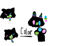 New oc  𝚌𝚘𝚕𝚘𝚛 𝚌𝚊𝚝 (𝙲.𝙲