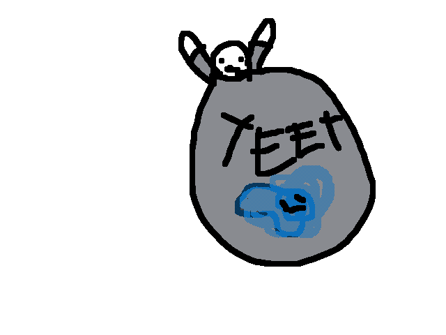 I’m not hiding water monster in my shirt it’s just