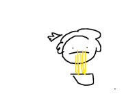 Eating ramen