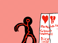 A oc type In comments for his name