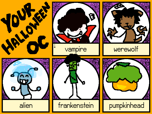 share: your halloween oc @beewitch