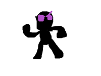 Enderman steals alex diamond