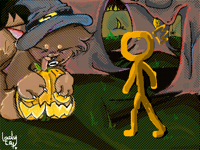 halloween collab!! @ladycat