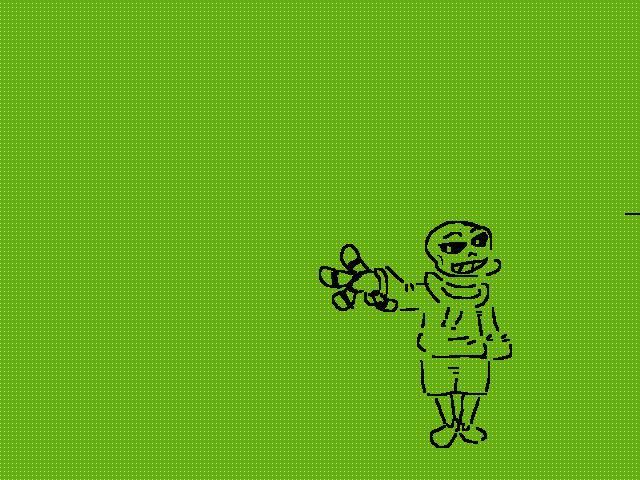 green sans