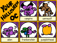 share: your halloween oc @beewitch