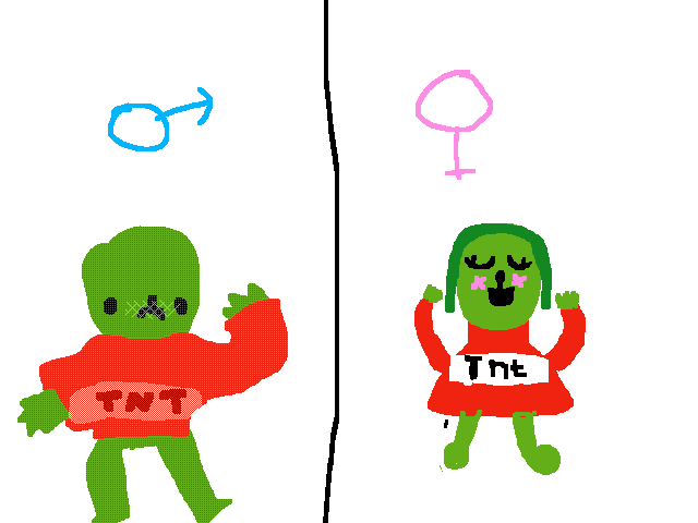 Draw smoke but sexy and female :>