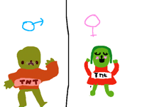 Draw smoke but sexy and female :>