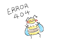 Error 404 - this bumble bee is not found.