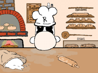 Making bread at the bakery😋👨🏻‍🍳