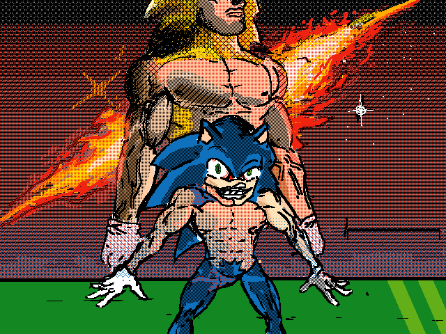Sonic looksmaxxing
