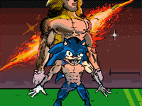 Sonic looksmaxxing