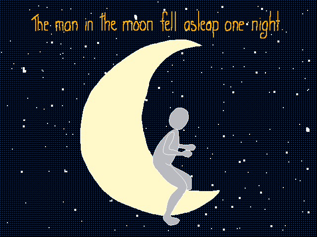 The Man in the Moon Fell (full poem)