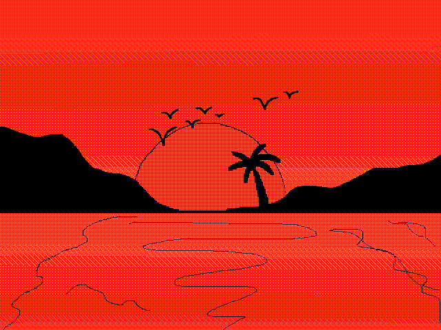 Island Sunset