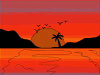Island Sunset