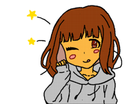 ;P
