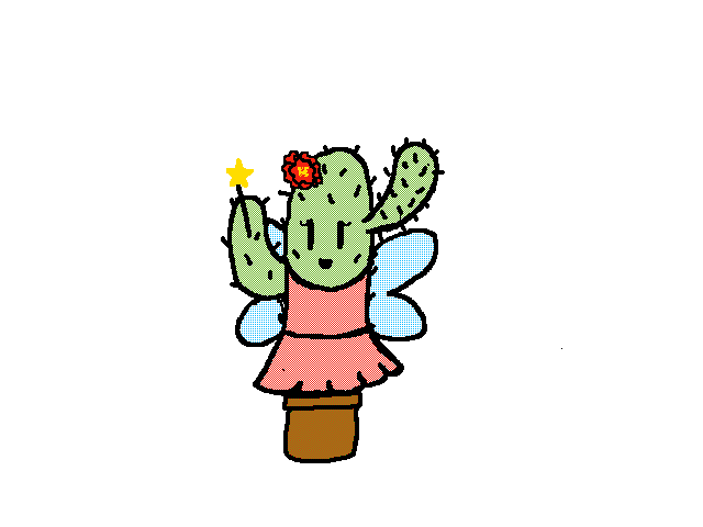 Cactus as a fairy!