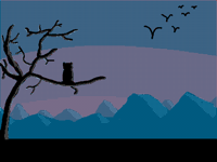 Nighttime Scene