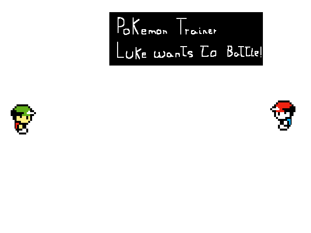 Pokemon Red first fight