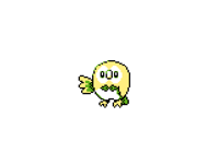 Rowlet as a 1º gen sprite