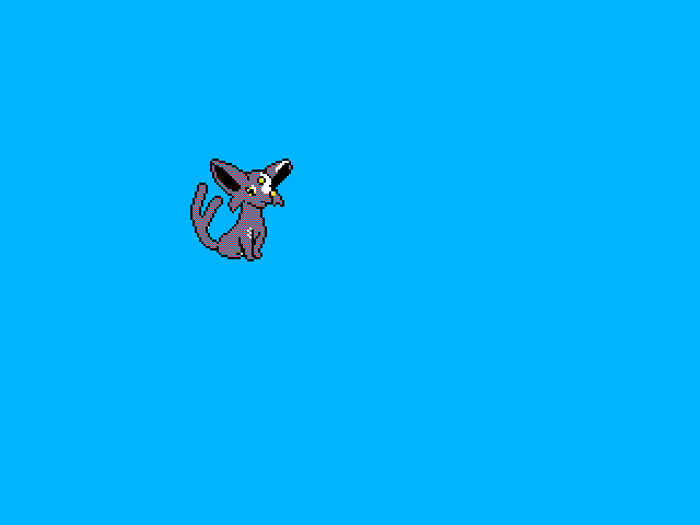 Espeon of yellow eyes